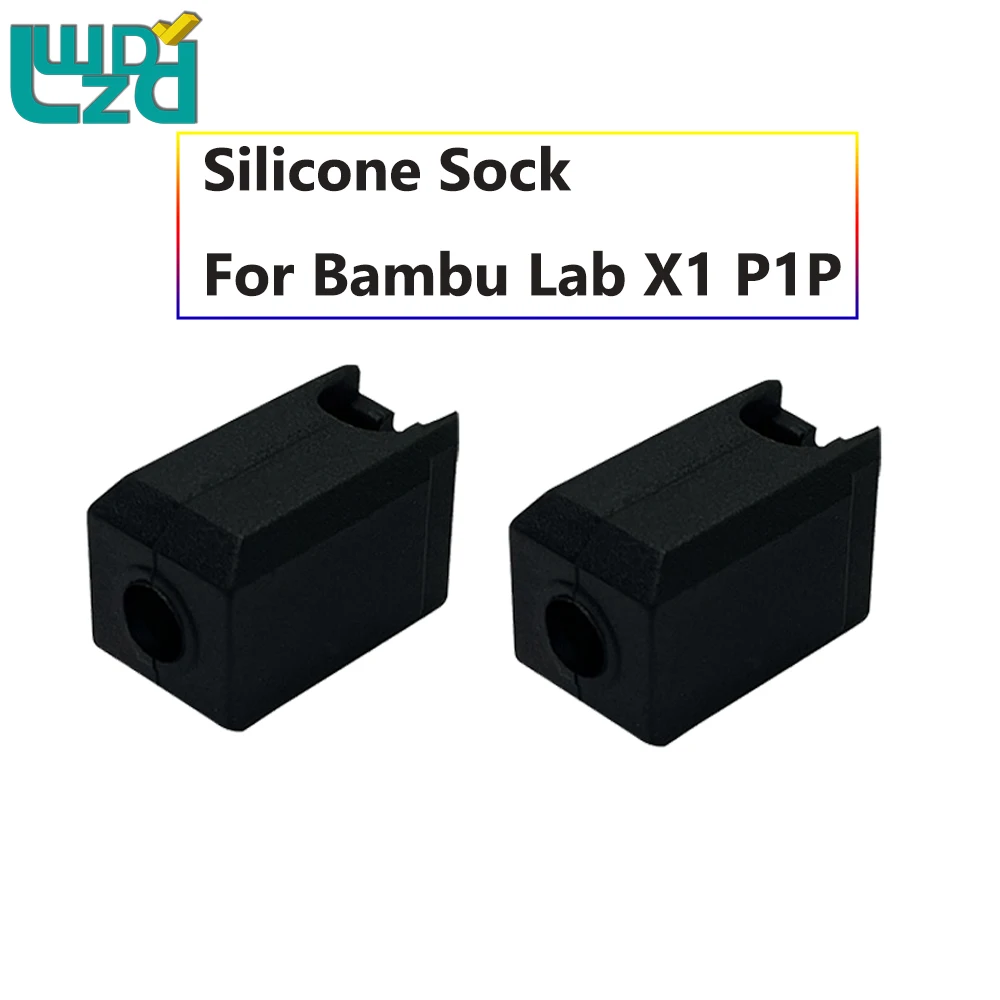 5шт Силиконовый Нагревательный Блок Для Носков Силиконовый Рукав, Сохраняющий Тепло Чехол Для Bambu Lab X1 Carbon X1-Carbon Combo P1P Heat Block sock