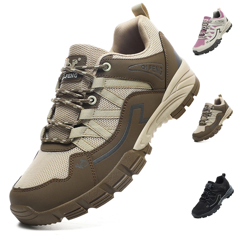 Походные Ботинки, Треккинговая Обувь, Мужская Уличная Дышащая Обувь Для Альпинизма, Противоскользящая Походная Обувь для Мужчин 2023