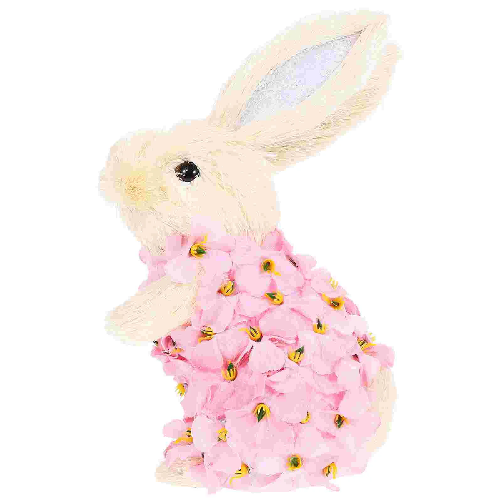 Фигурка кролика, Статуэтка Кролика, скульптура Пасхального кролика, украшение для Пасхальной вечеринки, украшение для кролика
