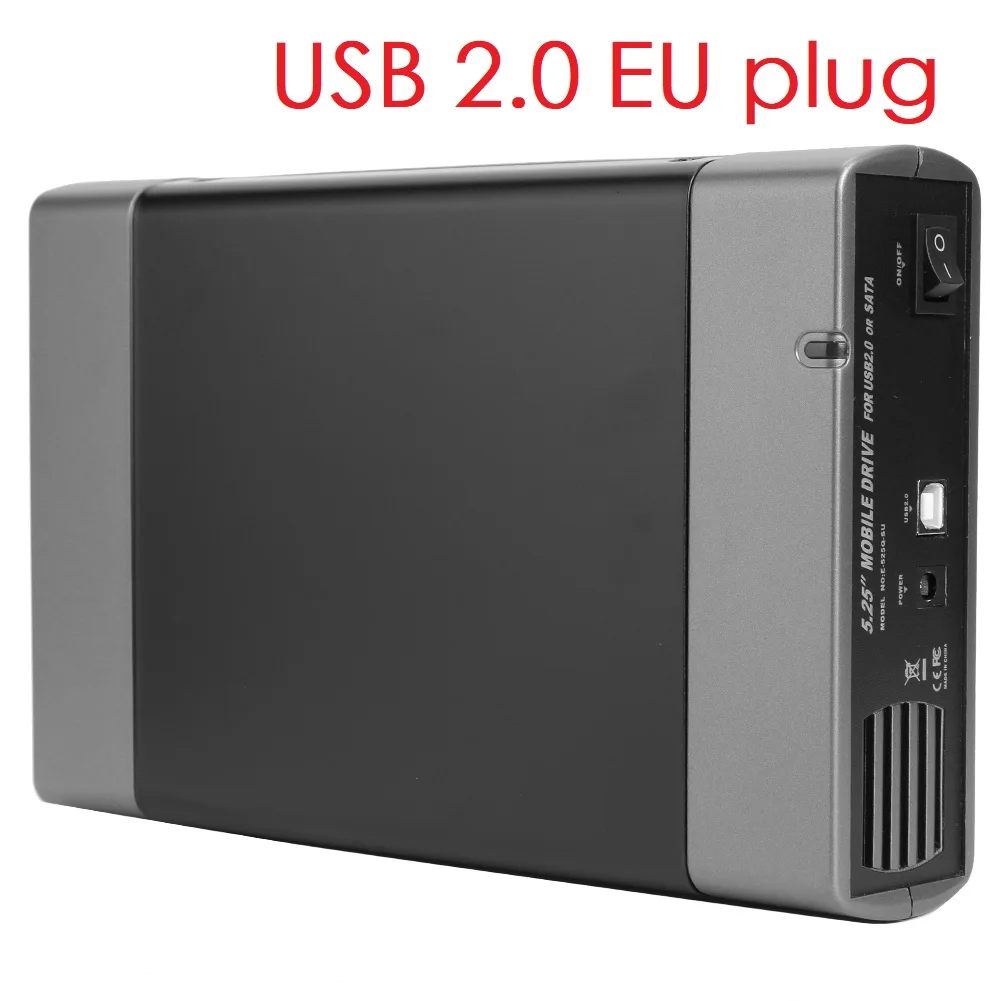 5,25-дюймовый USB 2,0/USB 3,0 SATA Внешний Оптический Привод Чехол-адаптер Для Windows 7 для Mac PC
