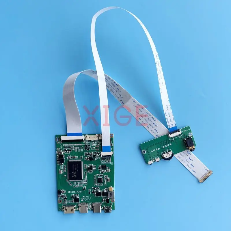 Плата контроллера Подходит для B173HAN01 B173HAN04 B173HTN01 Дисплей ноутбука EDP 30-контактный Mini-HDMI DIY Kit TYPE-C Micro USB 17,3 