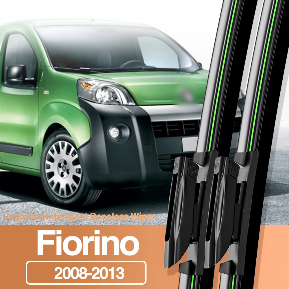 2 шт. для Fiat Fiorino 2008-2013 Щетки стеклоочистителя переднего стекла, аксессуары для окон 2009 2010 2011 2012