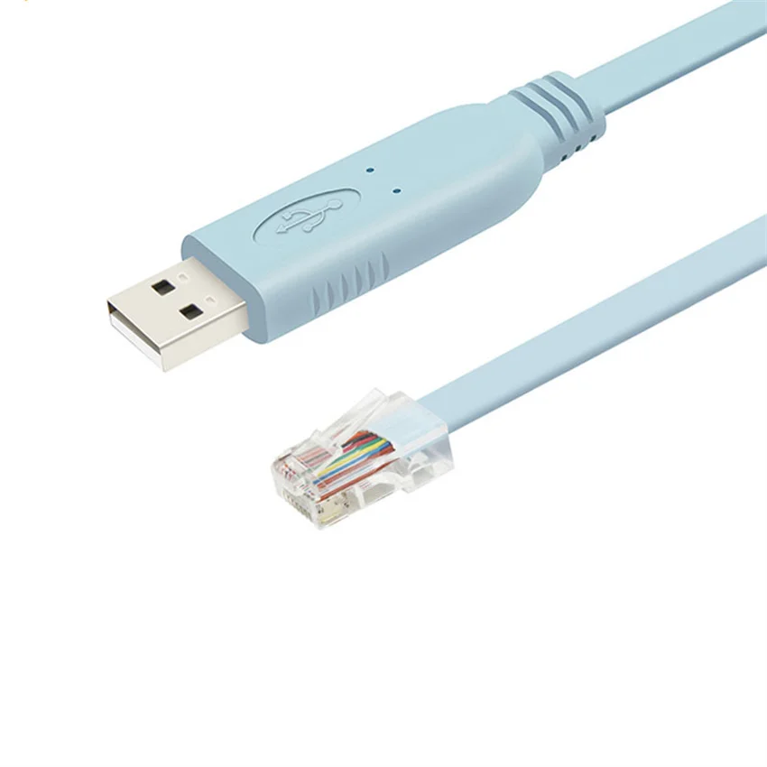 Отладочный кабель USB к консоли USB к RJ45 подходит для кабеля управления маршрутизатором и коммутатором