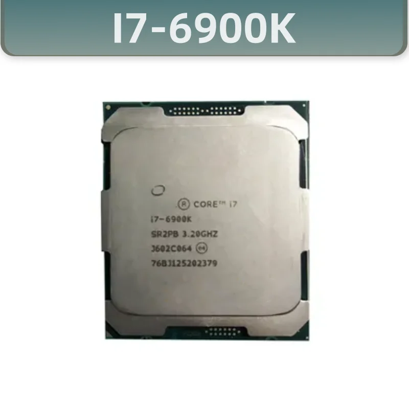 Процессор Core I7-6900K 3,20 ГГц 20 М 14 нм 8-ЯДЕРНЫЙ процессор LGA2011-3