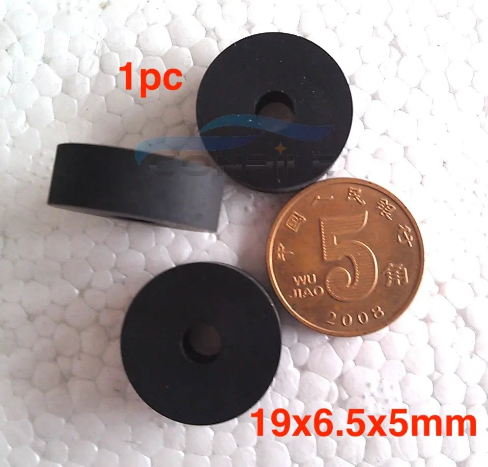 1 шт. резиновый прижимной ролик размером 19x6,5x5 мм для кассетной деки магнитофона аудиоплеера