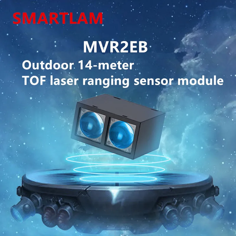MVR2EB Наружный лазерный дальномер anti-glar14m 28m VCSEL radar TOF одноточечный лазерный дальномер lidar sensor