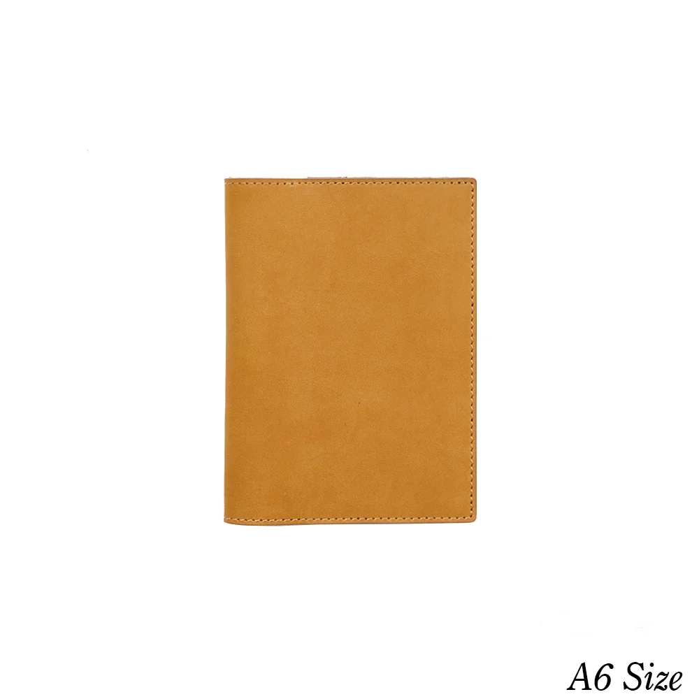 Обложка для блокнота-планировщика из 100% натуральной кожи A6 для MD Diary Оригинальный блокнот для рисования и зарисовок в журнале