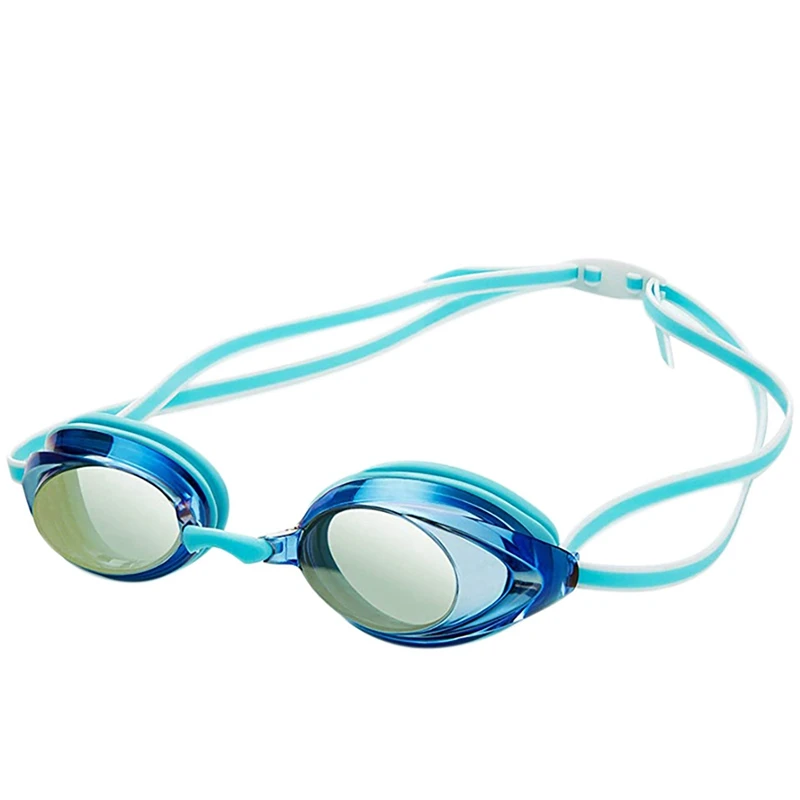 3X Профессиональные очки для плавания для детей и взрослых, очки для плавания в гоночных играх, противотуманные очки, очки для плавания Lake Blue