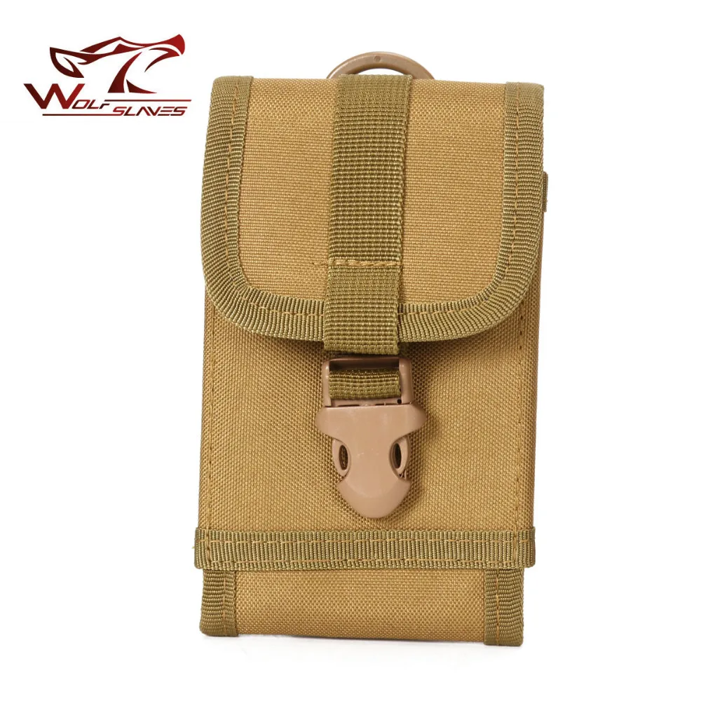 Универсальная военно-тактическая нейлоновая поясная сумка для 5-6-дюймовых мобильных телефонов, чехол для пеших прогулок, держатель для переноски