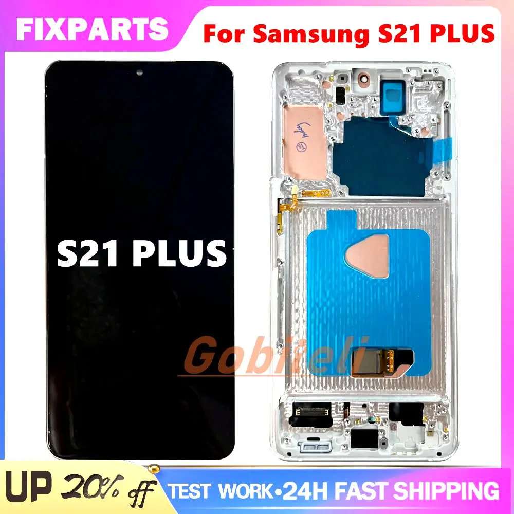 AMOLED OLED Для Samsung Galaxy S21 Plus G996 G9960 G996F ЖК-дисплей С Сенсорным Экраном, Дигитайзер, Замена samsung S21 + 5G lcd