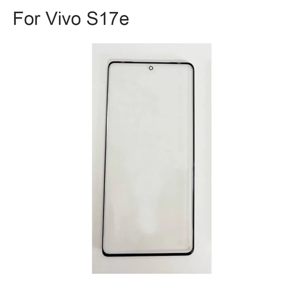 Для Vivo S17e сенсорный экран Внешняя ЖК-передняя панель Экран Стеклянная крышка объектива без гибкого кабеля для Vivo S 17e