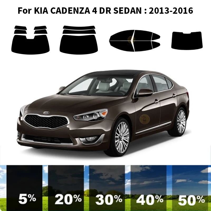 Комплект для УФ-тонировки автомобильных окон из нанокерамики для KIA CADENZA 4 DR СЕДАН 2013-2016