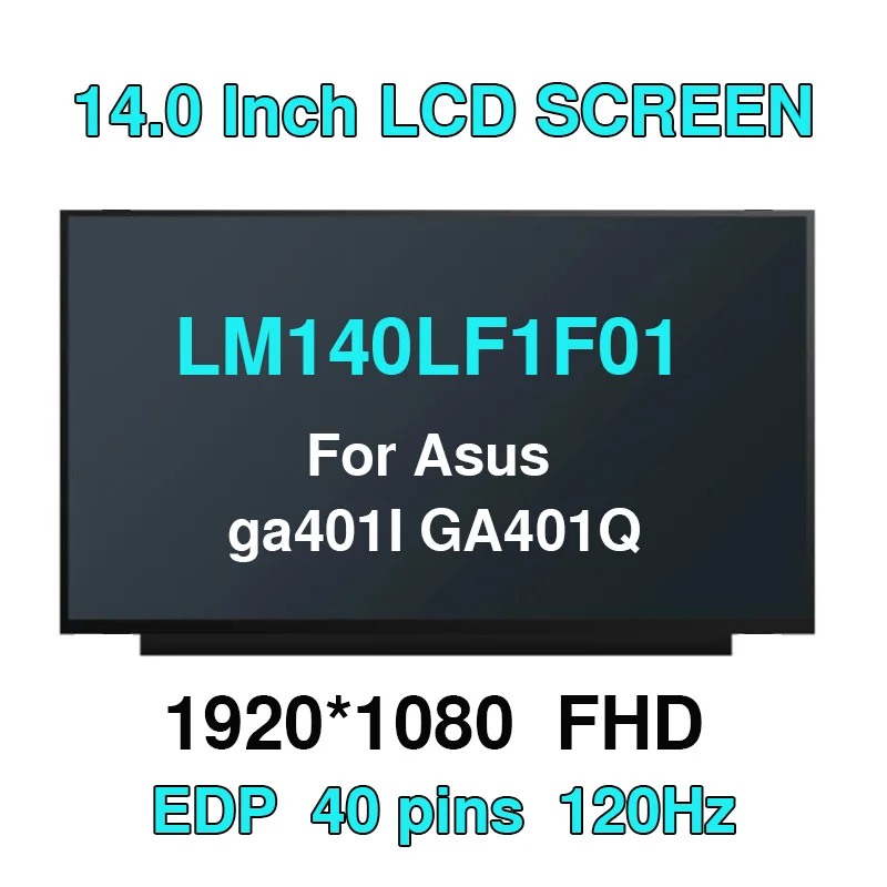 Оригинальный LM140LF1F01 LM140LF1F-01 LM140LF1F 01 ЖК-светодиодный Экран 14 