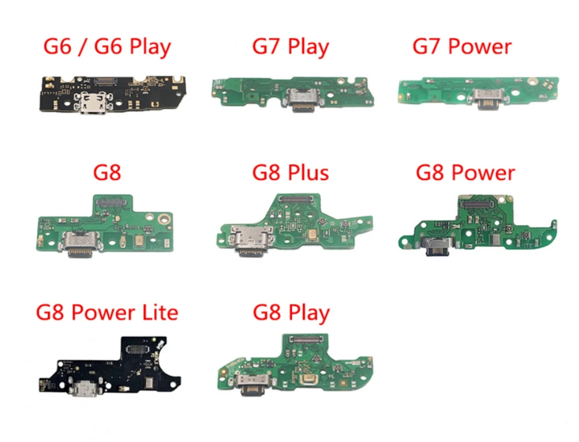 50шт Разъем USB Зарядного Устройства Порт Док-станции Для Зарядки Гибкий Кабель Плата Для Motorola Moto G8 Power Lite G8 Play Plus Замена