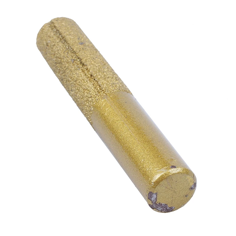 2X золотой алмазный профиль диаметром 13 мм Прямой фрезер для мрамора