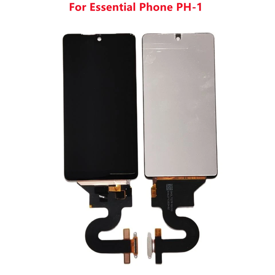 Оригинал для Essential Phone PH-1 PH1 Сотовый Телефон 5,7-дюймовый ЖК-дисплей Дигитайзер В Сборе Замена Запасных Частей для Сенсорного Экрана