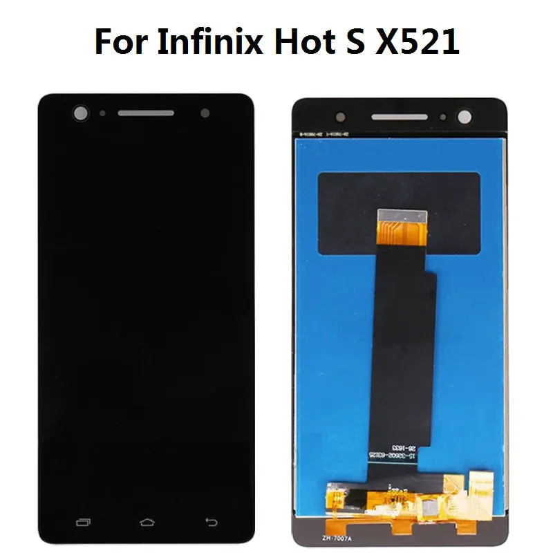 Высокое качество AAA для Infinix Hot S X521 ЖК-экран и сенсорный экран с цифровым преобразователем в сборе Черный