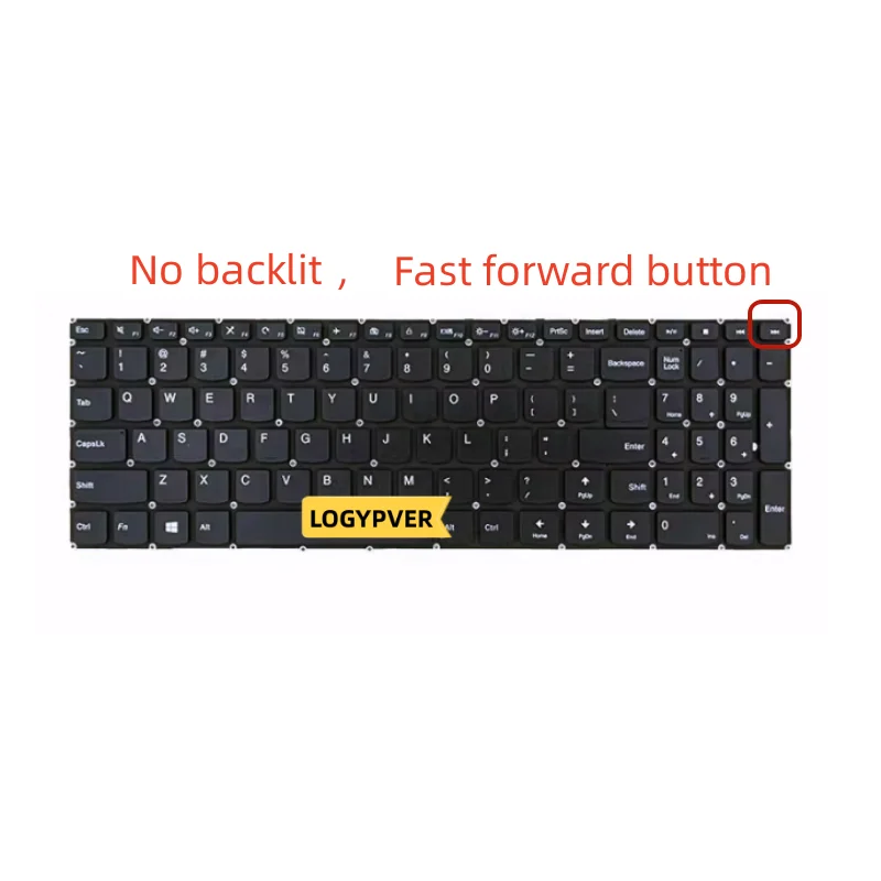 Клавиатура для Lenovo Ideapad 310-15 110-15 110-15-15ISK 510-15 510-15ISK 510-15IKB 310-15ISK V110-15IAP V110-15IKB Английский для США