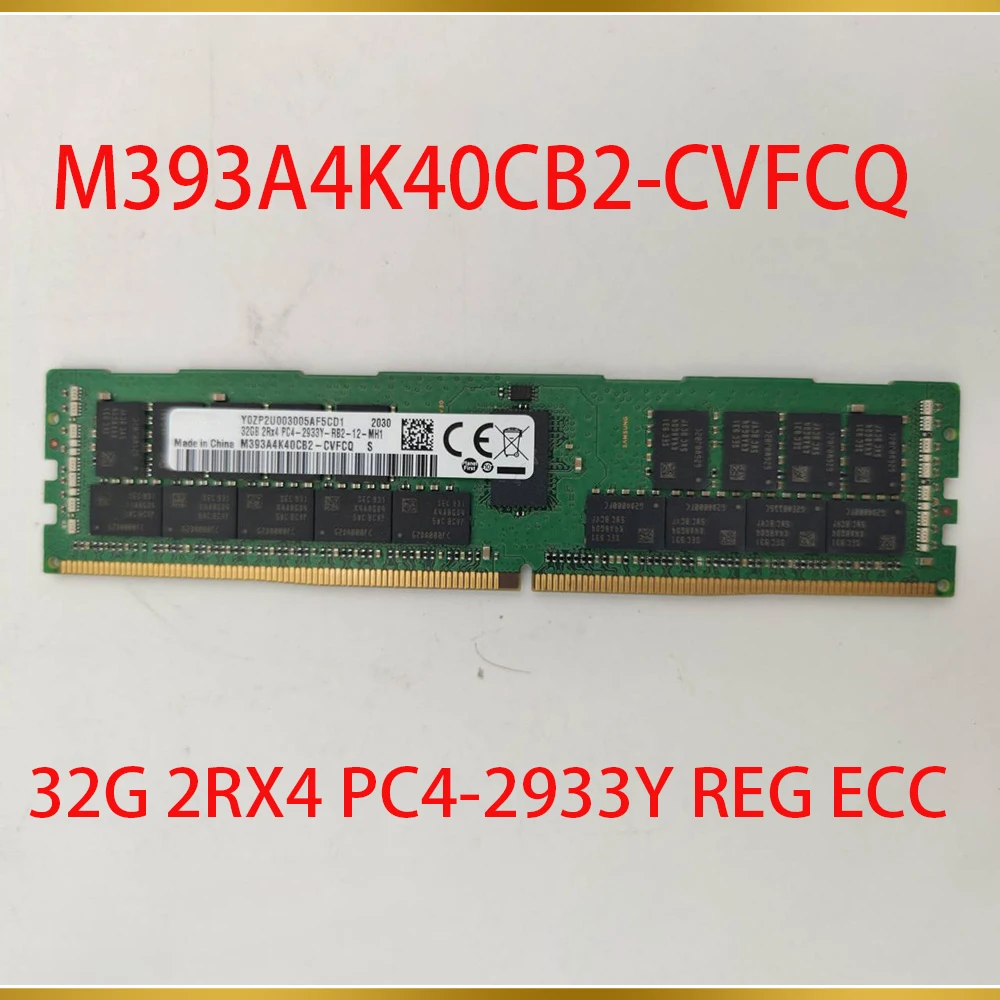 1ШТ Для Серверной памяти Samsung 32G 2RX4 PC4-2933Y REG ECC M393A4K40CB2-CVFCQ