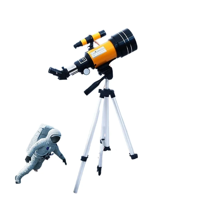 150-Кратный Профессиональный Астрономический Телескоп для Космического Монокуляра с 70-мм Окуляром, Мощный Бинокль Ночного Видения для Звездного Кемпинга