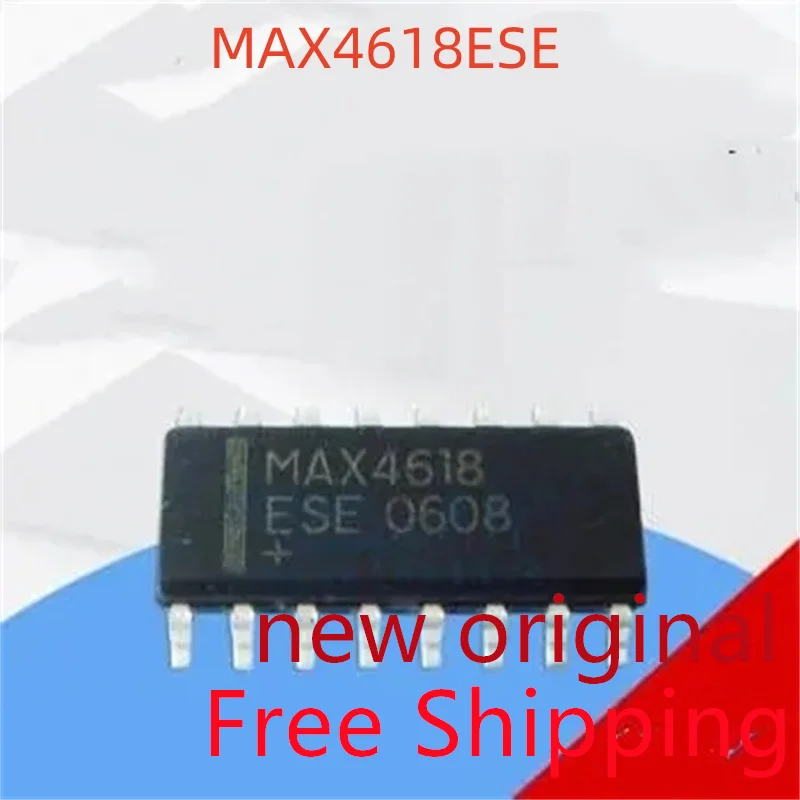 Бесплатная доставка 10 шт. Аналоговый мультиплексор/переключатель MAX4618ESE SOP16 Новый и оригинальный