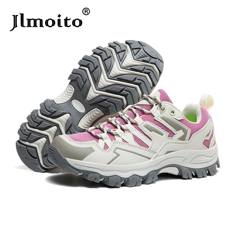 Женская походная обувь, нескользящие треккинговые кроссовки, мужская дышащая обувь для альпинизма, Походная обувь для путешествий, обувь для тропы
