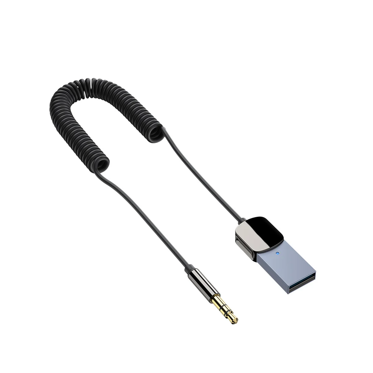 Адаптер Bluetooth Aux от USB до 3,5 мм аудио Aux адаптер автомобильный Bluetooth-приемник Bluetooth 5,0 HD Call AUX адаптер