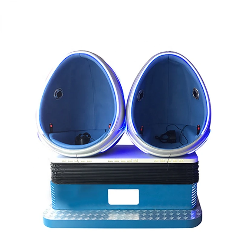 Впечатляющий игровой симулятор американских горок 9DVr Egg Cinema 9D Vr Кресло для парка развлечений
