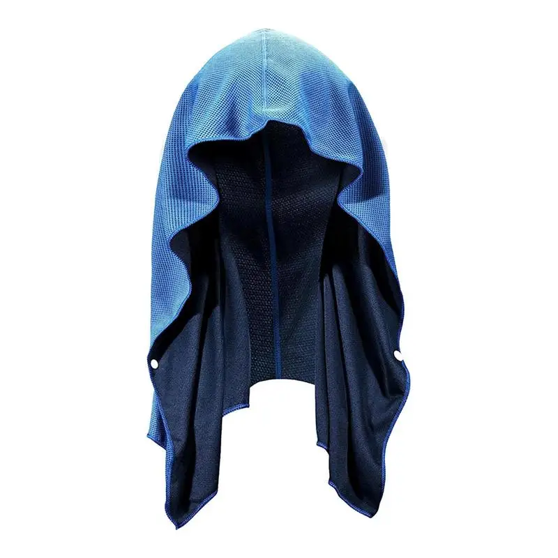 Летняя маска для лица, солнцезащитный шарф для шеи, гетры для шеи, впитывающие УФ-лучи, охлаждающие полотенца, обертывания для шеи для тренировок
