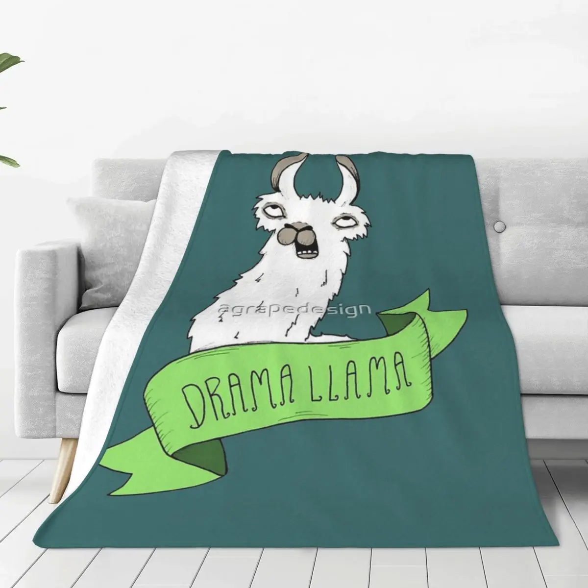 Драма Одеяло Из Ламы, Покрывало На Кровать, Аниме Одеяло На Ветру