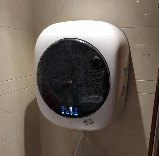Настенная автоматическая барабанная стиральная машина RV Mini с сушилкой для автофургона