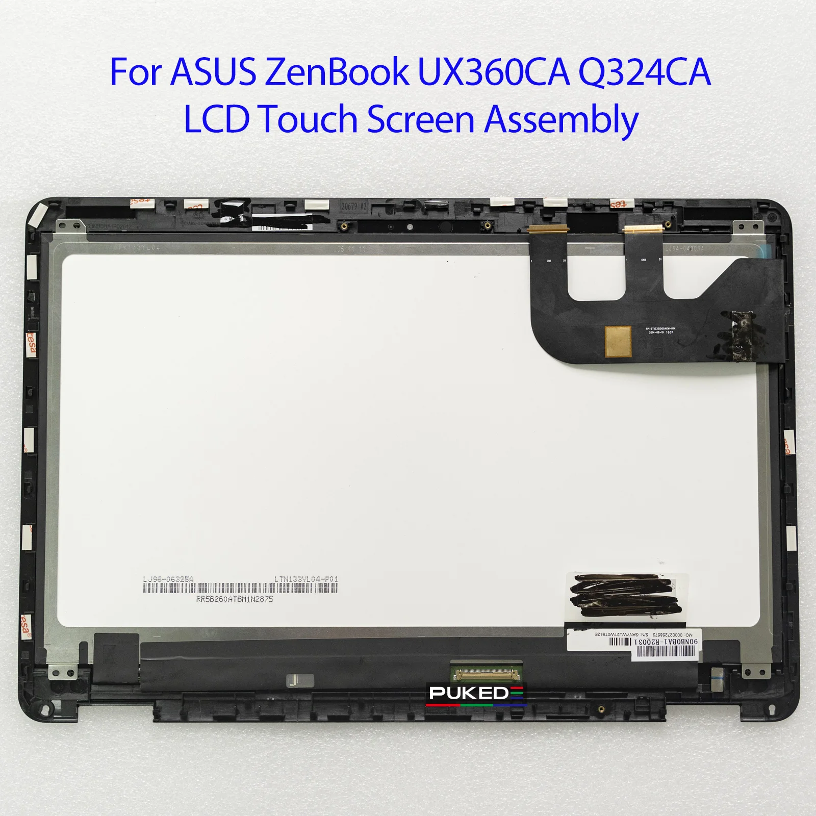 13,3-дюймовый ЖК-Сенсорный Экран В сборе для ASUS ZenBook Flip UX360CA Q324CA D LTN133YL04 3200x1800