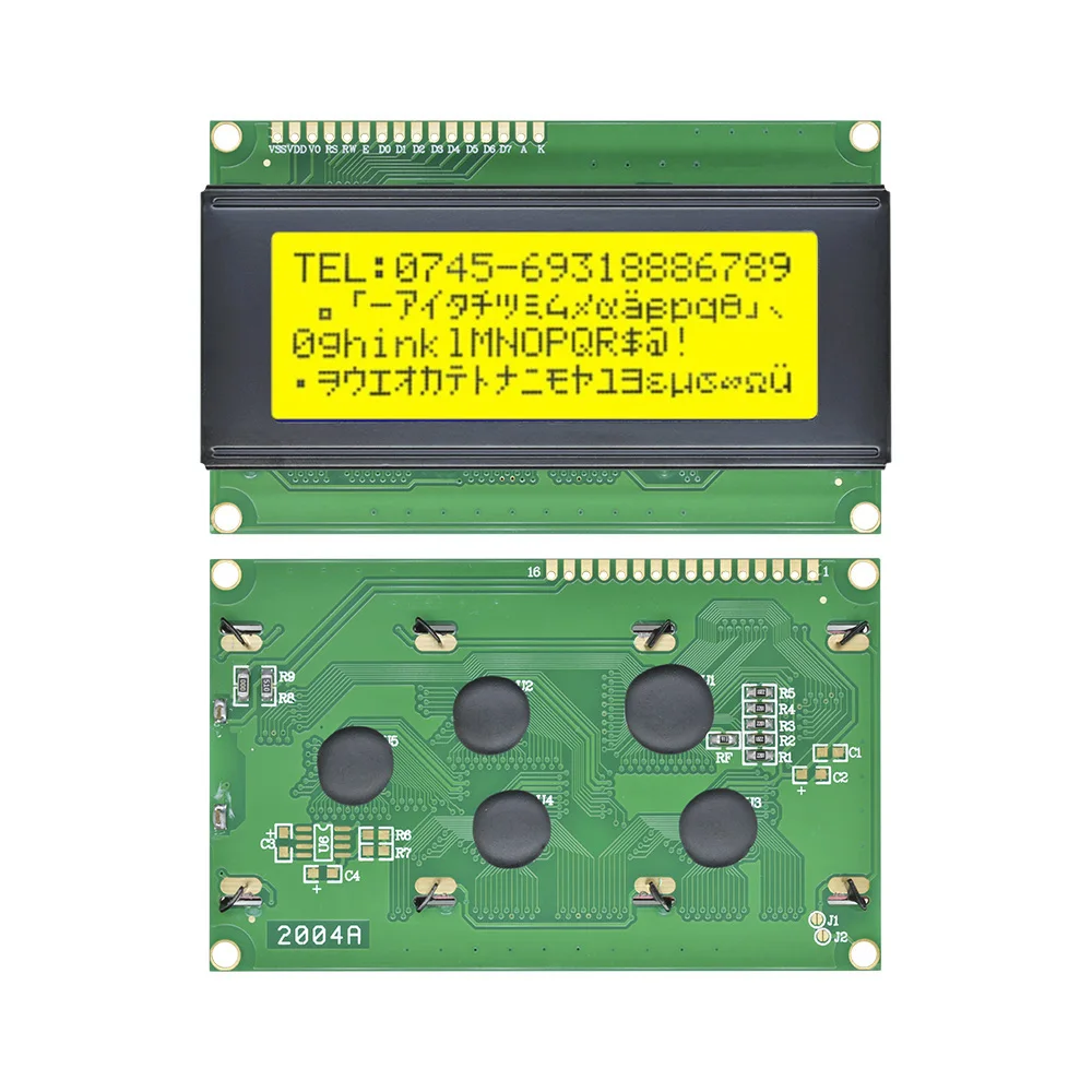 LCD2004 2004 20x4 2004A Синий/желто-Зеленый Экран SPLC780D Символьный ЖК-дисплей IIC I2C Модуль Адаптера последовательного интерфейса AIP31066
