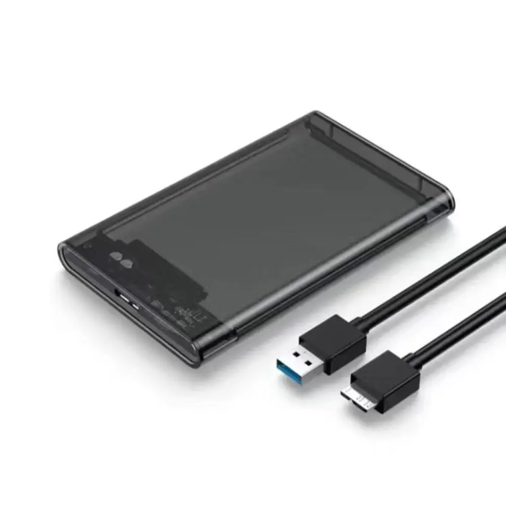 С Мобильным кабелем для передачи данных Не Требуется Винтов USB 3,0 2,5-дюймовый Корпус жесткого диска Коробка для хранения жесткого диска Коробка Для жесткого диска